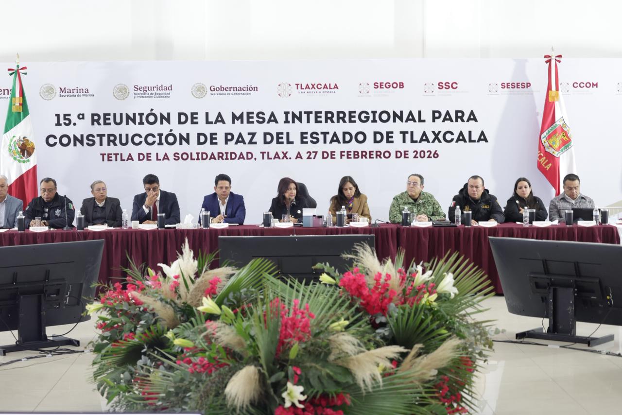Tlaxcala replicará modelo de 'Senderos Seguros' para fortalecer seguridad de las mujeres